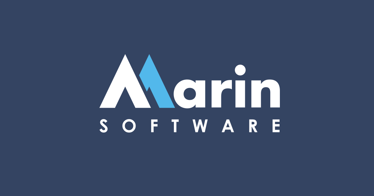 Blue Management Platform Logo - Marin Software – The Ad Management Platform Designed for Your Goals