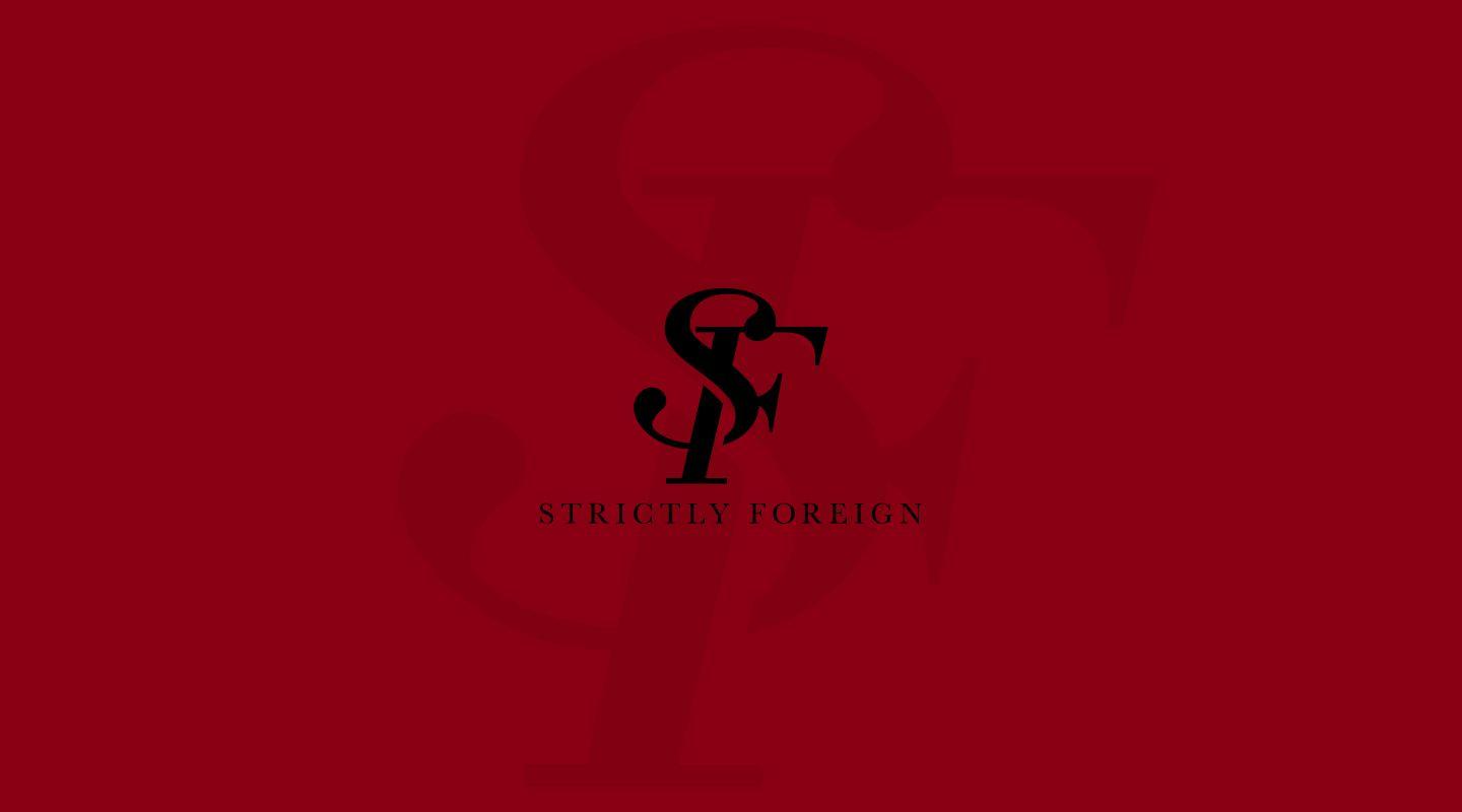 Foreign Red Logo - Strictly Foreign — Spade Designs