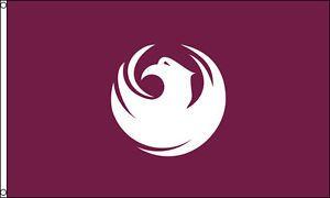 Phoenix City Bird Logo - City of Phoenix Flag 3x5 ft Arizona Logo Seal Emblem Banner Civic AZ ...