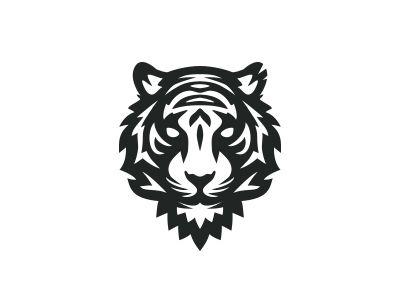 Bengal Tiger Logo - Tiger head logo