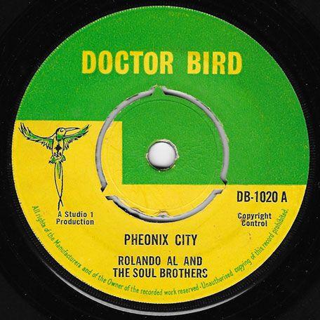 Phoenix City Bird Logo - Roland Alphonso And The Soul Brothers / The Deacons / Phoenix City ...