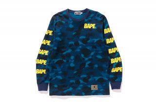 Blue BAPE Camo Logo - BAPE Drops a Fresh New 