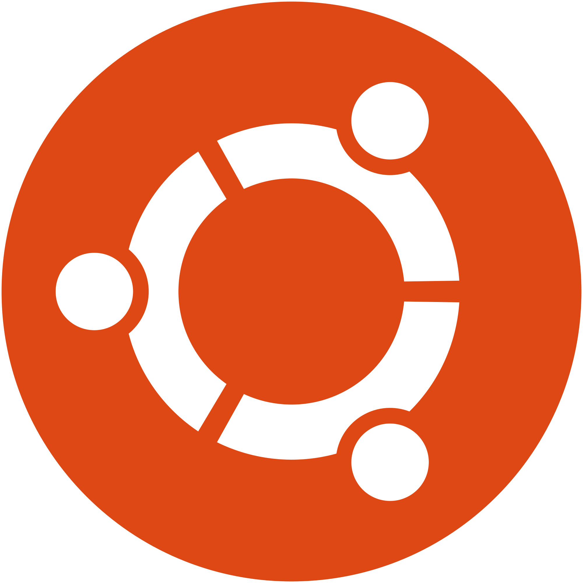 Orange Hex Logo - Logo Ubuntu Cof Orange Hex.svg