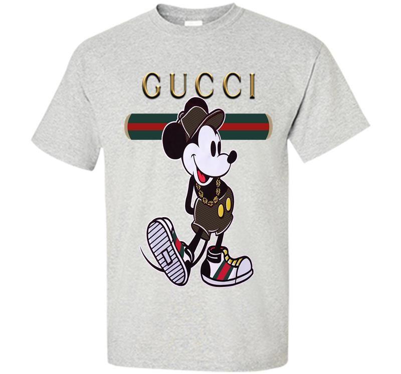 Cool Gucci Logo - Mickey Mouse With Gucci Logo Cool Men's T-shirt