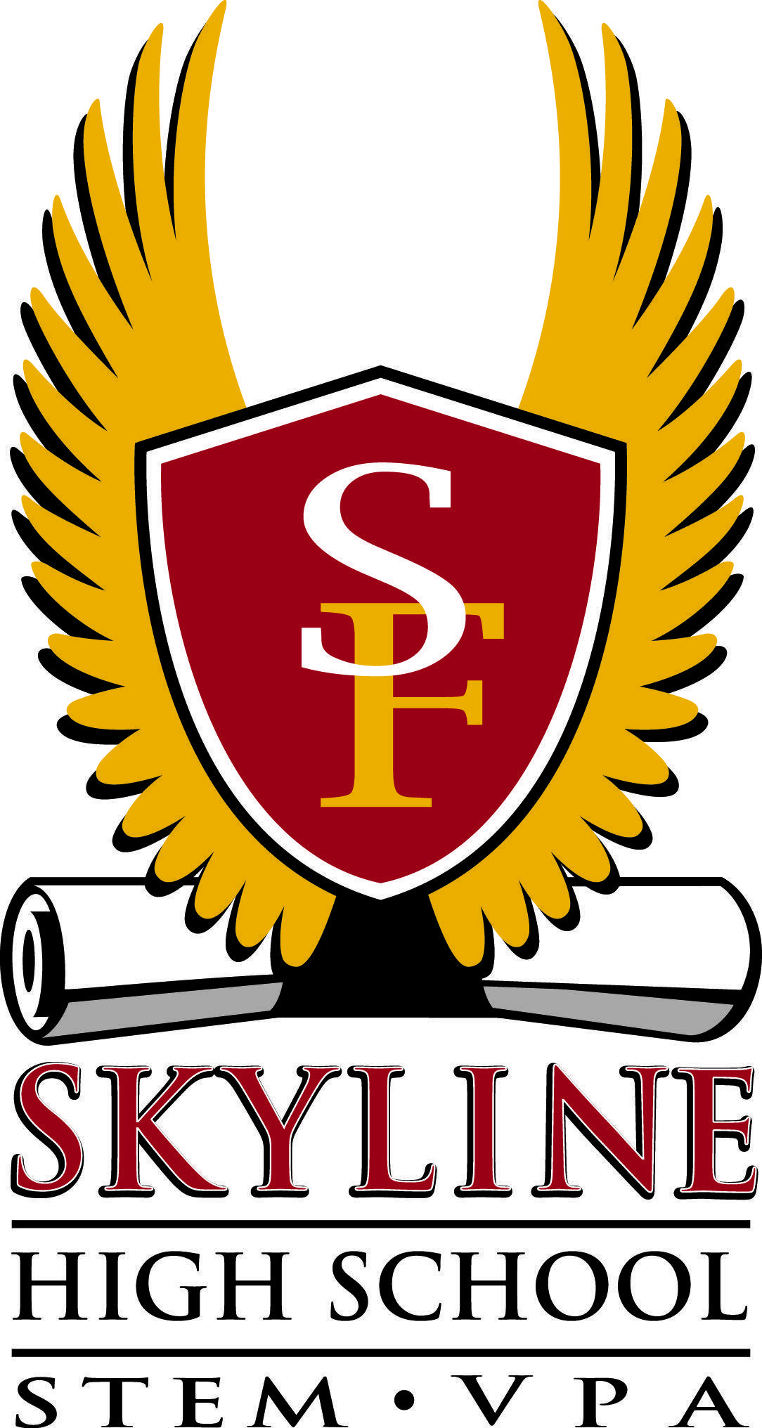 High School Logo - Skyline High School Logos. St Vrain Valley School District
