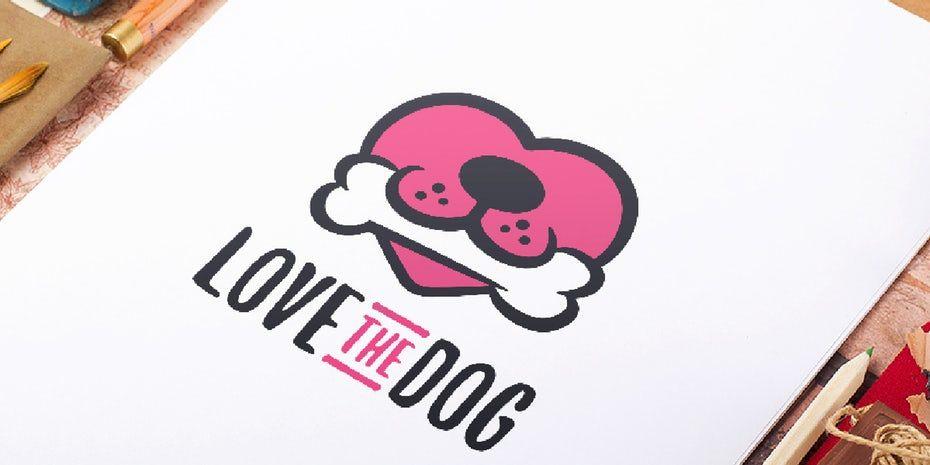 Bone Dog Logo - Dog Logos That Are More Exciting Than A W A L K