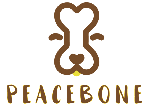 Bone Dog Logo - Peacebone: The Smart Pup's Bone of Choice