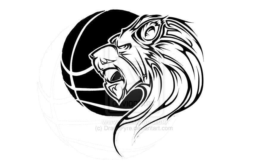 White Basketball Logo - 7 Best Images of Cool Lion Logos - Lion Crown Logo, Lion ... | All ...