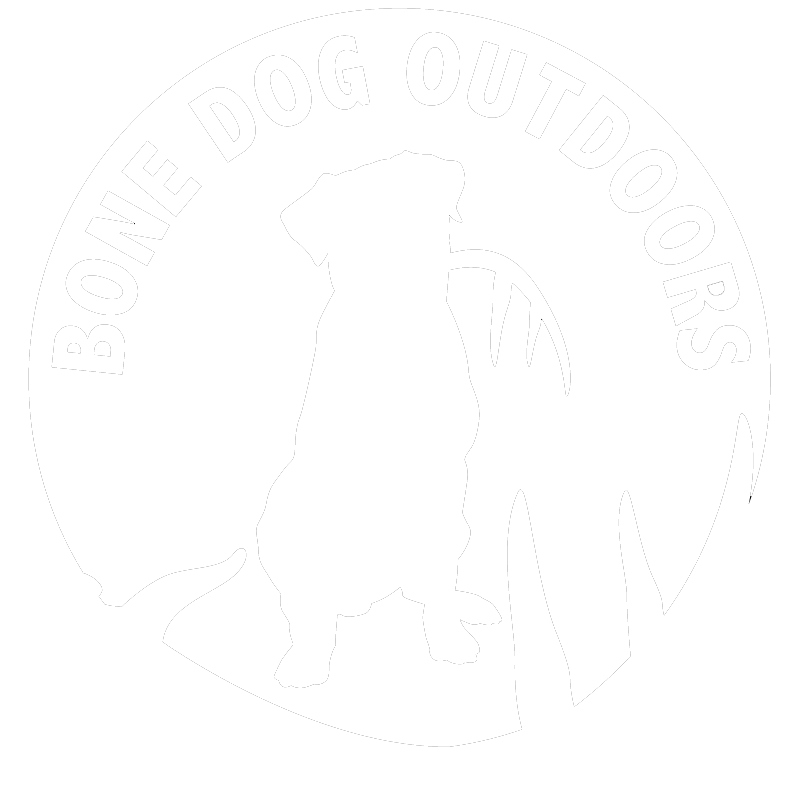 Bone Dog Logo - Bone Dog Outdoors. Find it.™