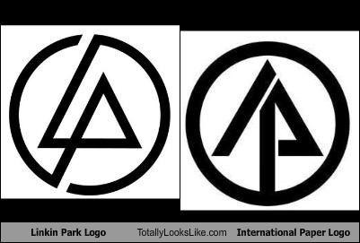 International Paper Logo - Linkin Park Logo Totally Looks Like International Paper Logo