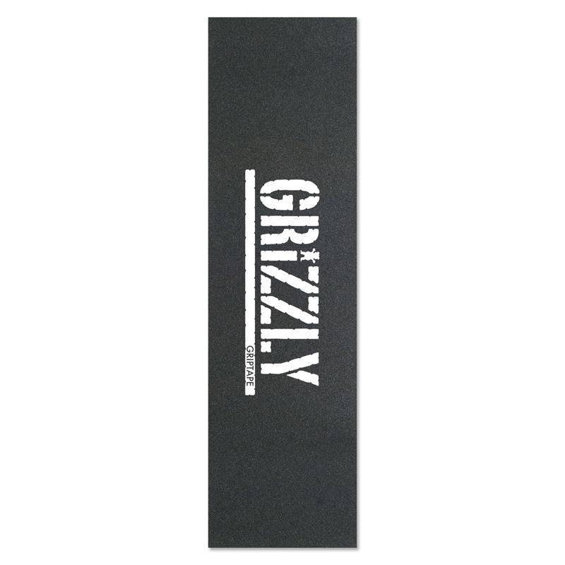 Grizzly Griptape Logo - Grizzly griptape white logo – Alleyoop Skate Shop