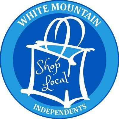 Blue Circle with White Mountain Logo - White Mountain Independents $100 Gift Certificate - White Mountain ...