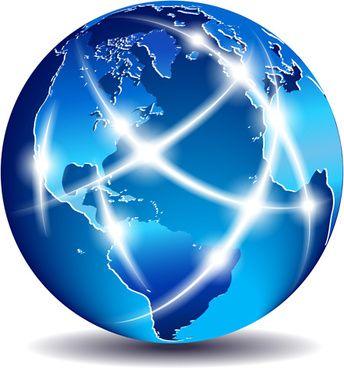 Blue World Globe Logo - Globe free vector download (835 Free vector) for commercial use ...