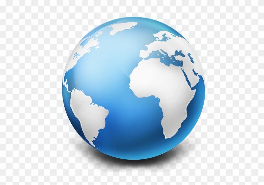 Transparent World Globe Logo - Blue-globe Cwmf - World Logo Png Transparent Background - Free ...