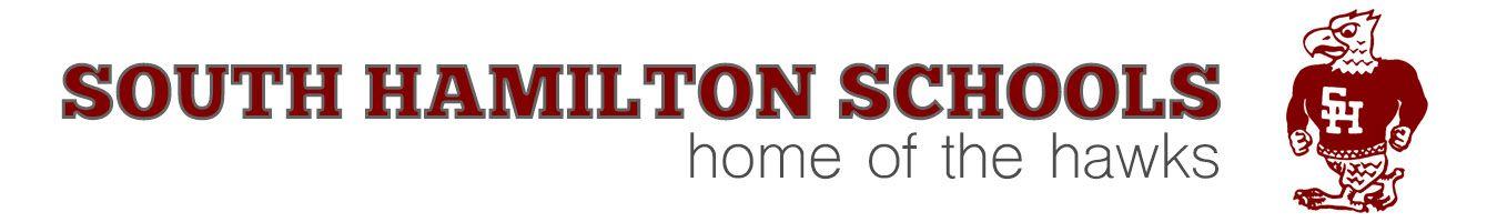 South Hawk Logo - South Hamilton Schools