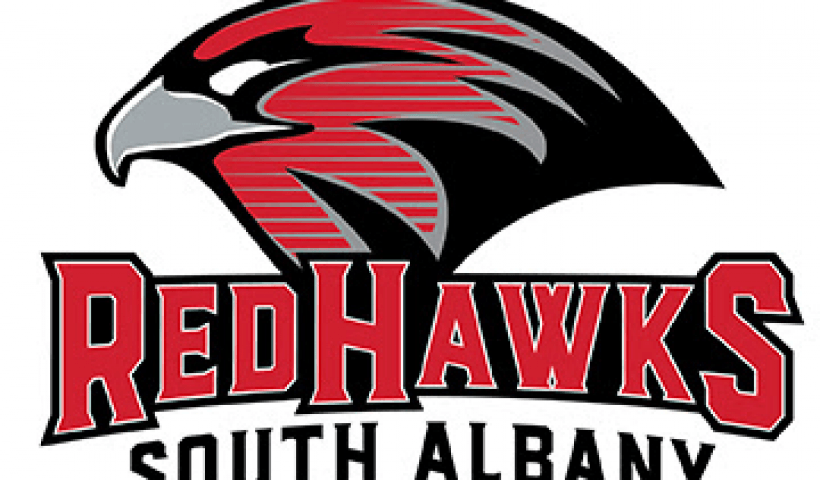 Red Hawk School Logo - SAHS students select Redhawks for new school mascot - Greater Albany ...