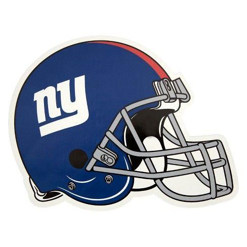 NFL Giants Logo - NFL New York Giants Small Outdoor Helmet Decal
