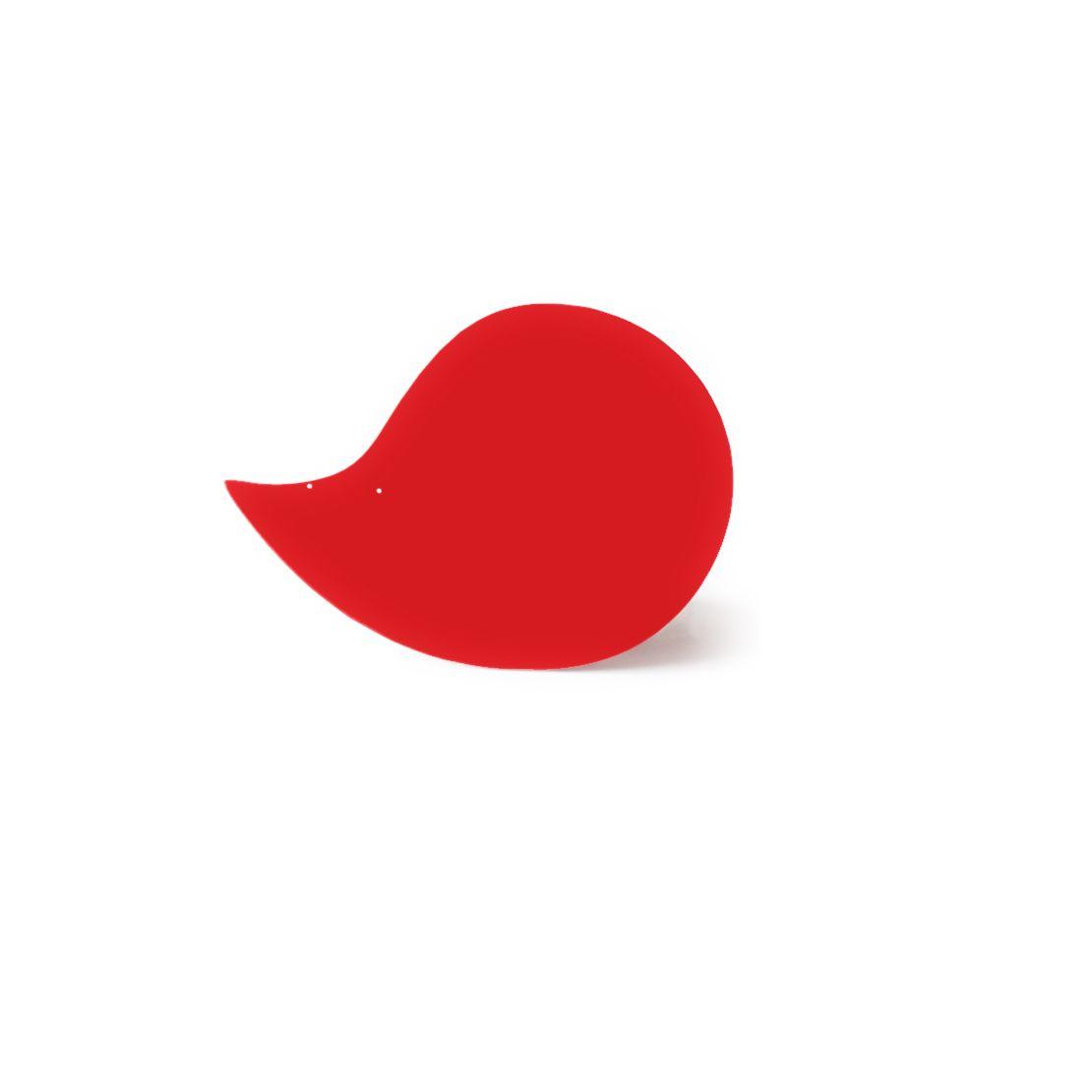 White Circle Red Comma Logo - Red comma - Virvoltan, mobiles à la française.