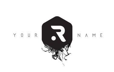 Black White R Logo - Search photo r