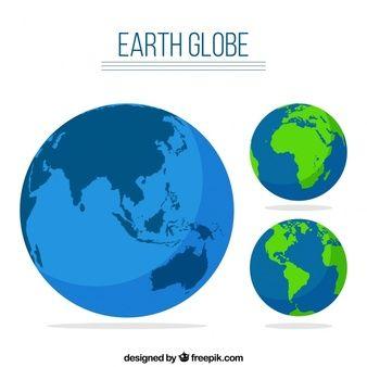 Blue World Globe Logo - Globe Vectors, Photo and PSD files