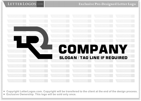 Black White R Logo - 58 Letter R Logos