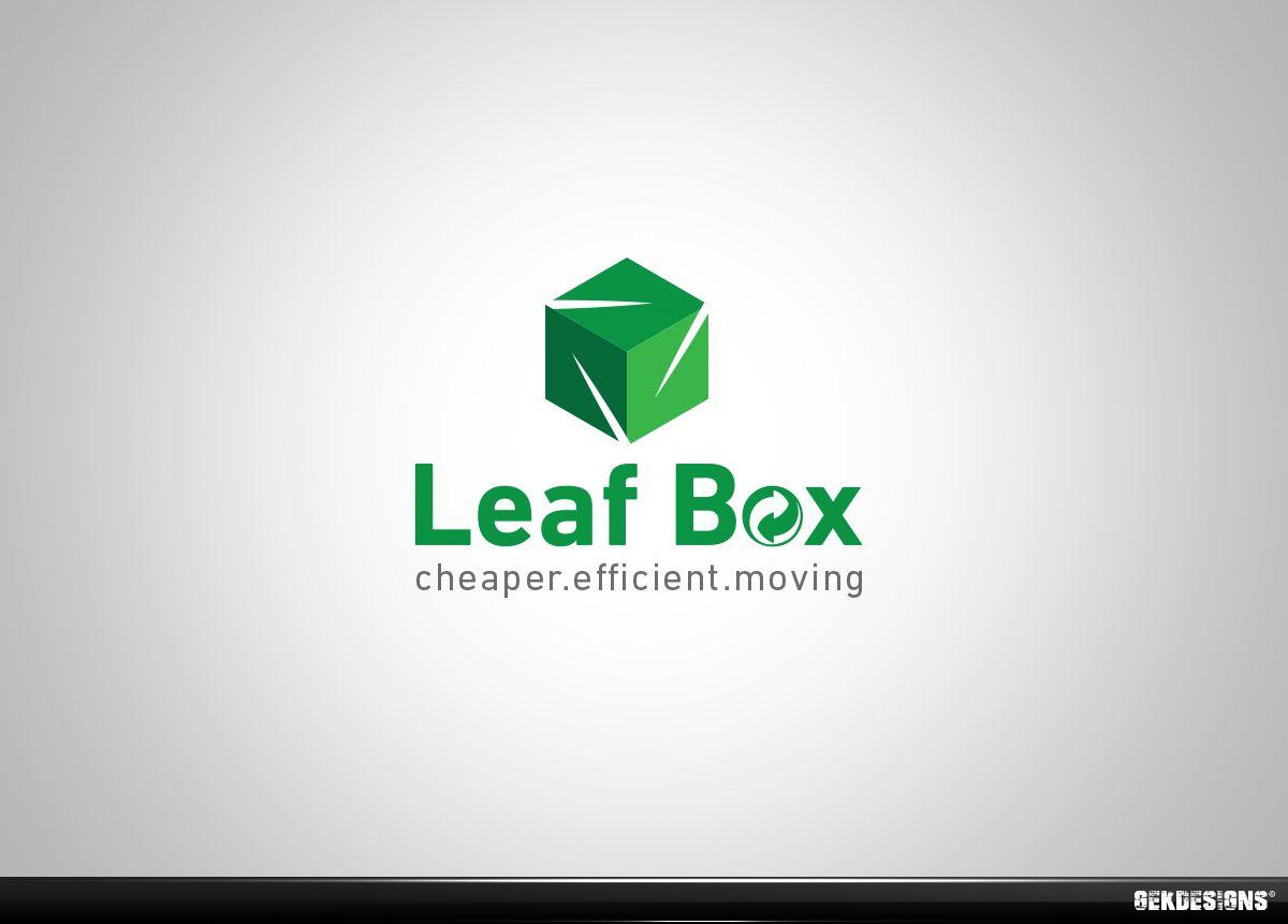 Leaf Box Logo - Modern, Playful, Plastic Logo Design for Leaf Box (main text ...