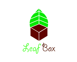 Leaf Box Logo - Leaf Box Designed by Raylight | BrandCrowd