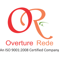 Red E Company Logo - Overture Rede