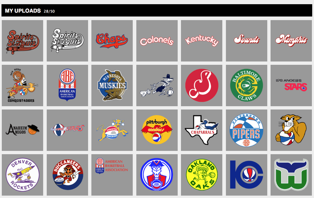 Denver Rockets Primary Logo - American Basketball Association (ABA) - Chris  Creamer's Sports Logos Page 