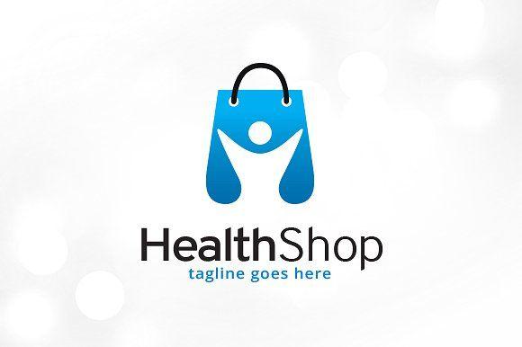 Health Product Logo - Health Shop Logo Template ~ Logo Templates ~ Creative Market