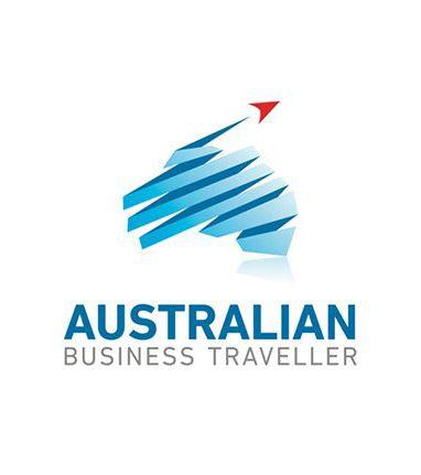Australian Business Logo - Australian Business Traveller - tangerine
