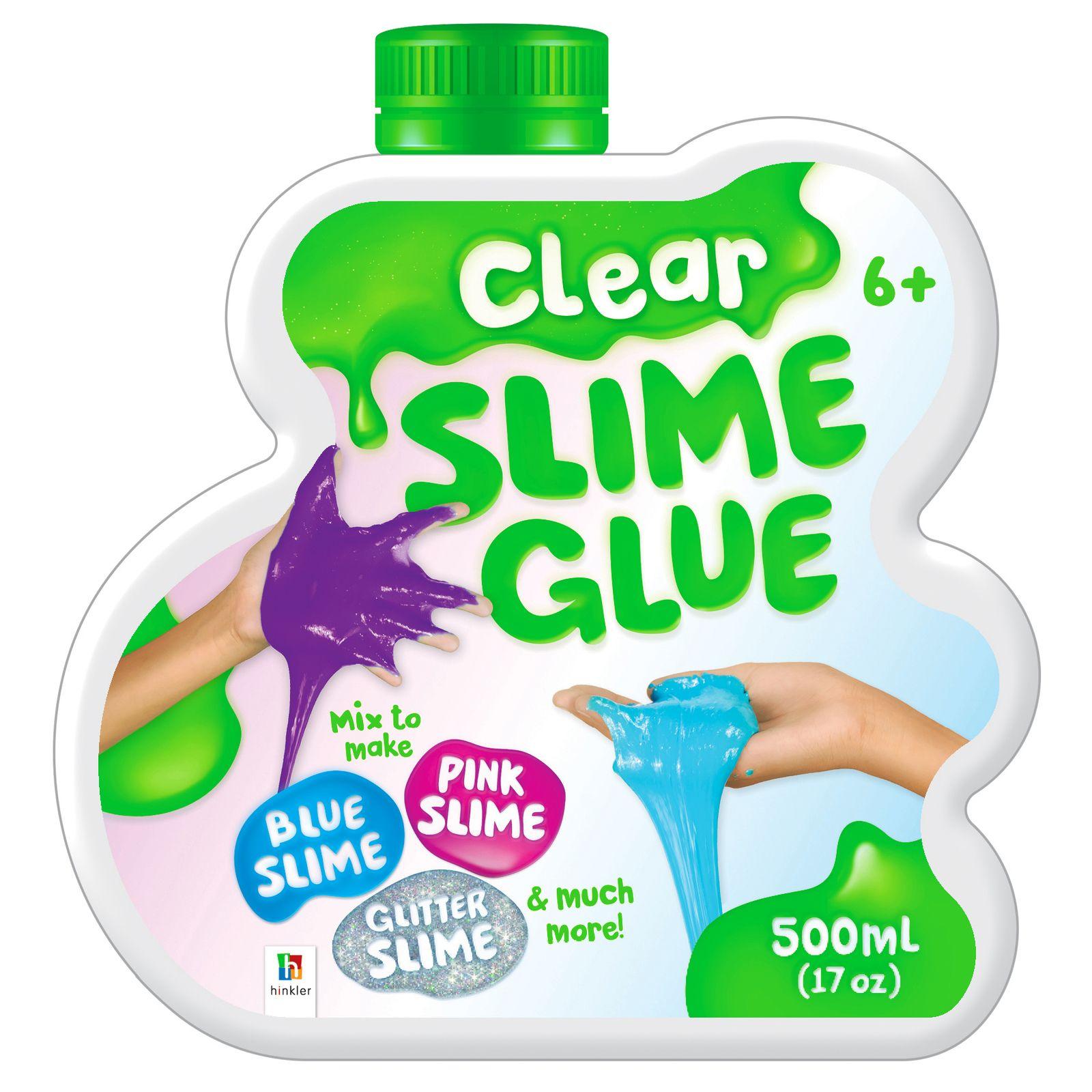 Clear Slime Logo - Clear Slime Glue