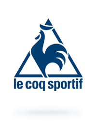 Blue Rooster in Triangle Logo - le coq sportif, sports shoes, clothing and accessories since 1882