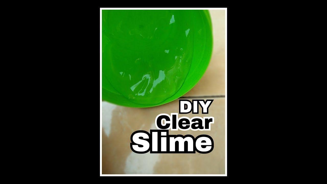 Clear Slime Logo - How to make clear slime in Bangladesh - YouTube