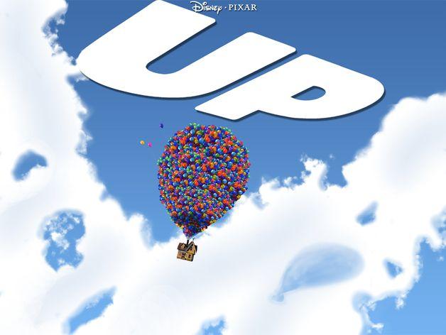 Pixar Up Logo - Carl's House (From Pixar's Up) Balloon Weight by WEDimagineer ...