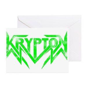 Krypton Logo - Krypton Stationery - CafePress