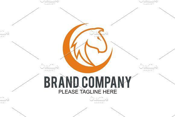 Horse Company Logo - Horse Company Logo Templates Creative Market