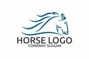 Horse Company Logo - Horse racing logo Photo, Graphics, Fonts, Themes, Templates