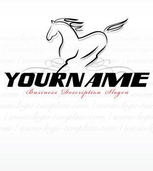 Horse Company Logo - Horse logo template 0231-882 | Logo Template - Pre made logo design ...
