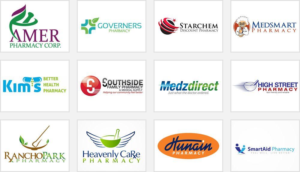 Health Product Logo - Pharmaceutical Logos Which Are Uncreative yet Effective. Zillion