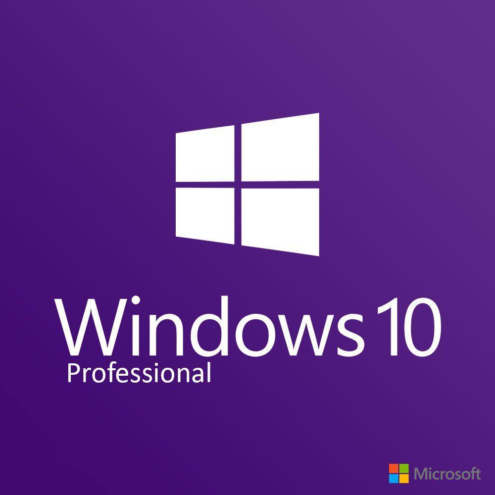Official Microsoft Windows 10 Logo - Buy Windows 10 Pro Retail License 64 & 32 Bits for PC / Mac