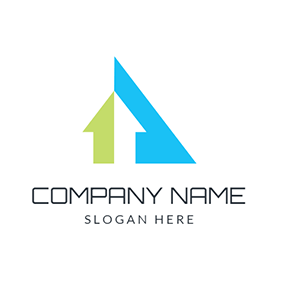 Green and Blue Company Logo - Free Finance & Insurance Logo Designs | DesignEvo Logo Maker