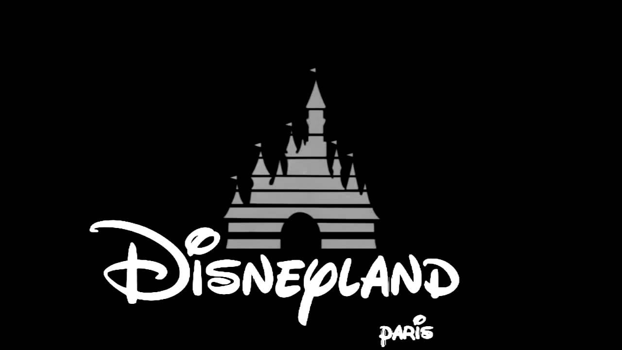 Black Disney Logo - AE Black and White Disney Logo