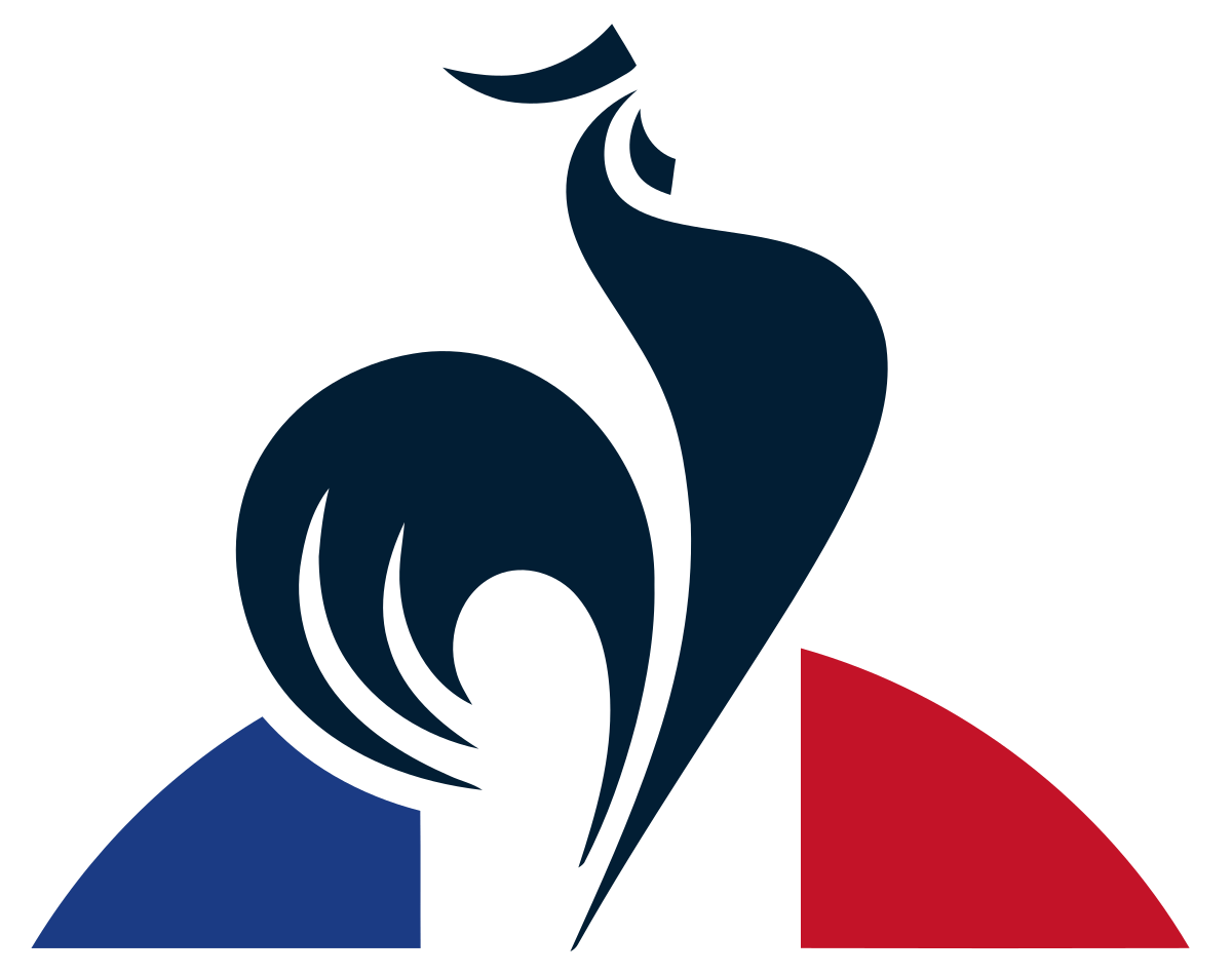 Rooster in Triangle Logo - Le Coq Sportif