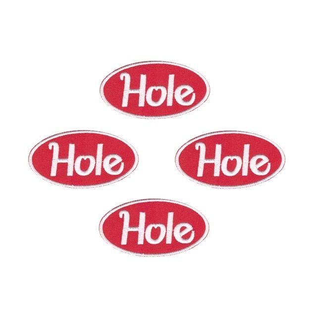 Classic Clothing Logo - Classic fashion HOLE PATCH Embroidered Iron On Badge Courtney Love ...