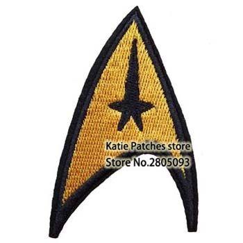 Classic Clothing Logo - Star Trek Logo Uniform Embroidered Iron on Patch, Classic Movie Logo