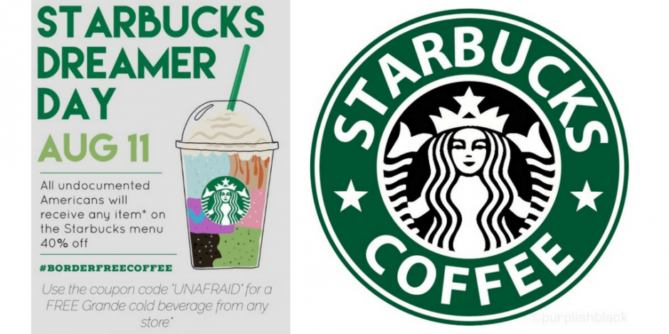 Fake Starbucks Logo - Forged Starbucks promo looks to entrap undocumented immigrants ...