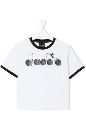 Classic Clothing Logo - Kids Clothing Tops Diadora Classic logo T ZSMLXD7647 Sale 70 Off