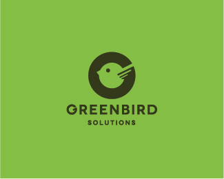 Bird with Green Circle Logo - Logopond - Logo, Brand & Identity Inspiration (green bird logo)