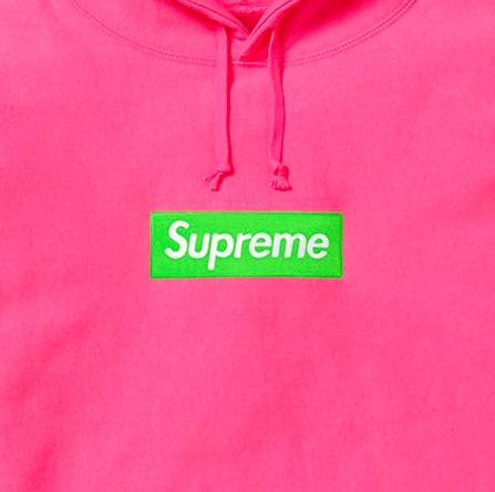 Pink Supreme Box Logo - Supreme Box Logo Hoodie (MAGENTA)